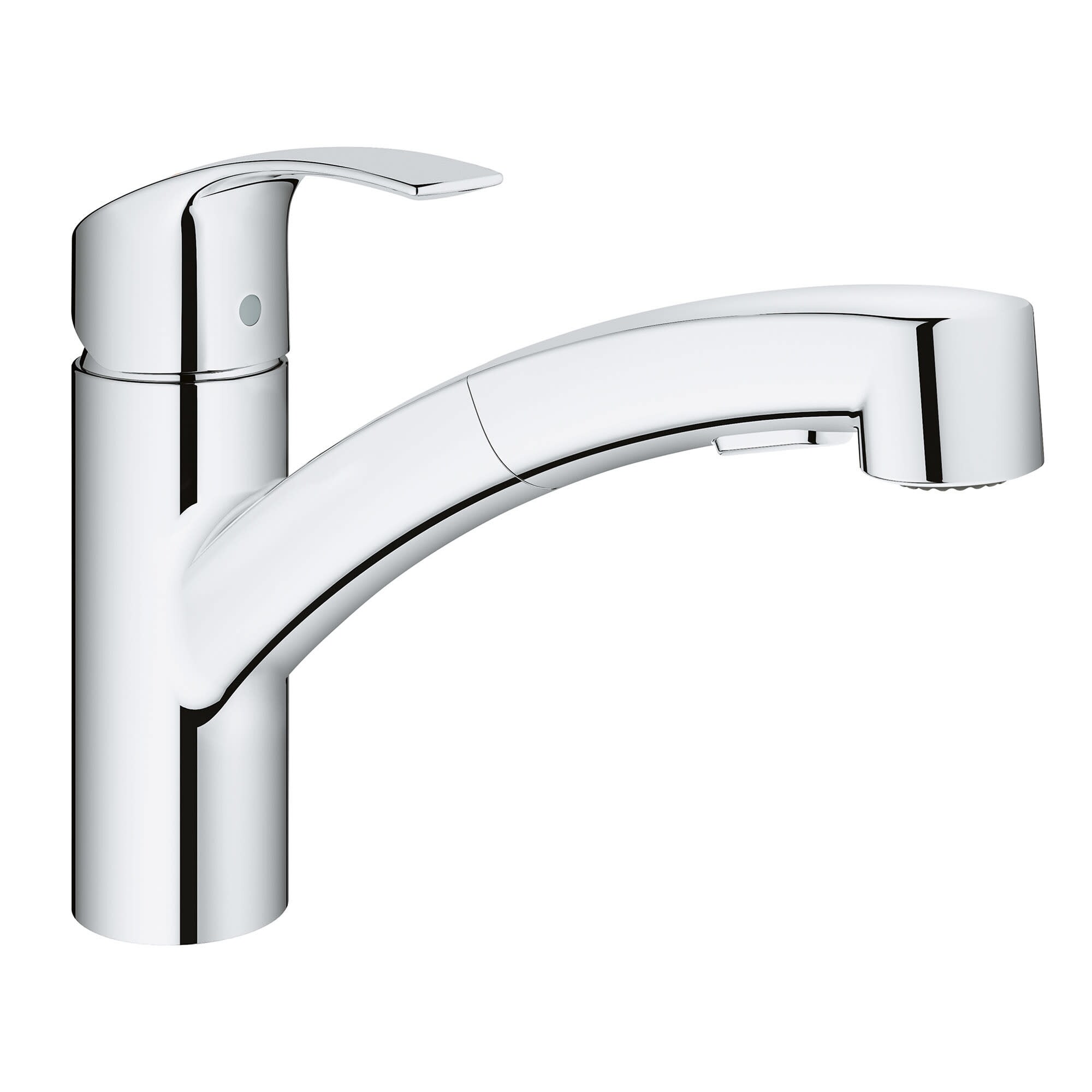 Shop Grohe 30 306 Eurosmart Pull Out Spray Kitchen Faucet With