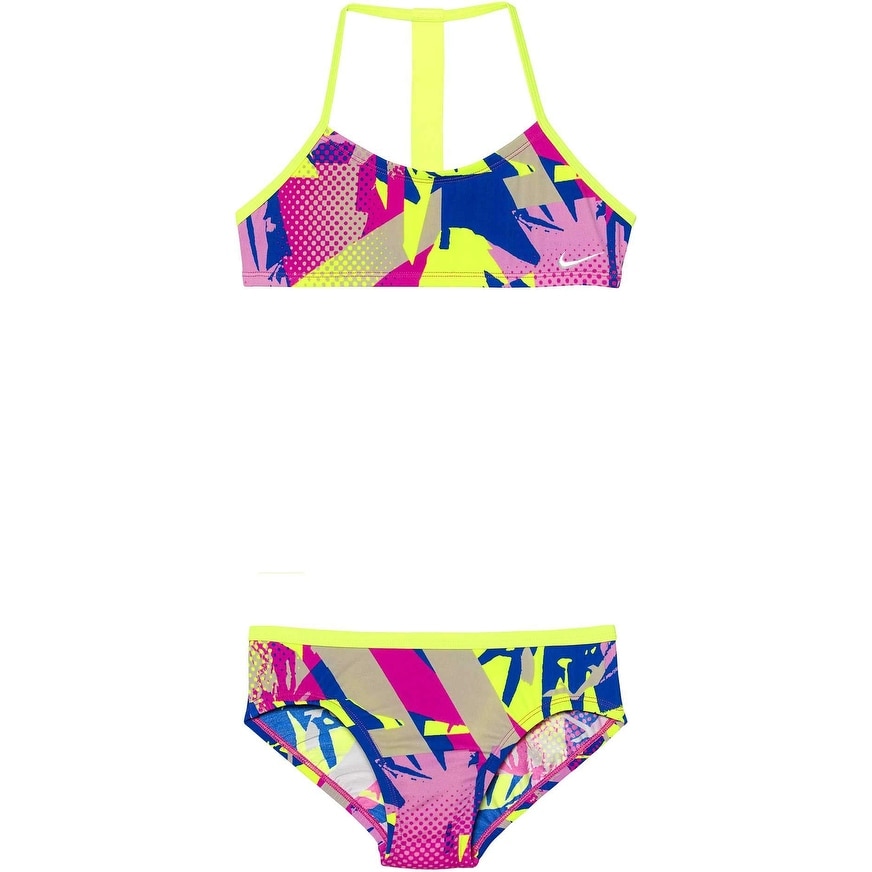 yellow nike swimsuit