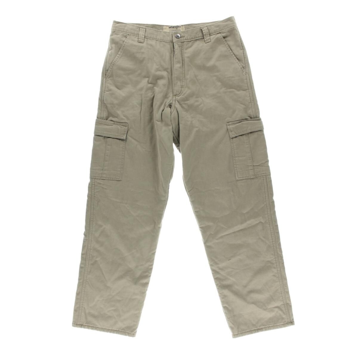 wrangler fleece lined work pants