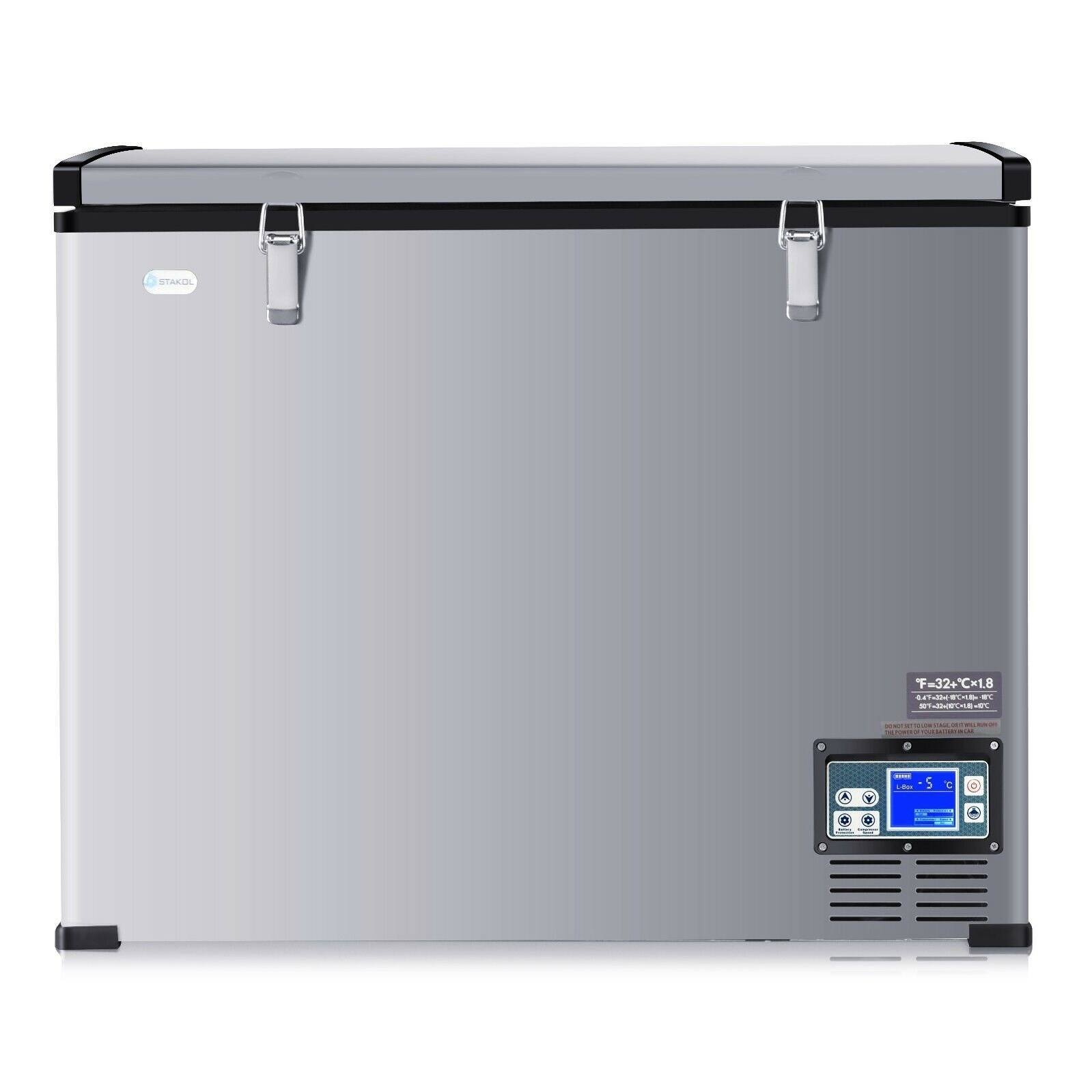 Shop 121 Quart Portable Electric Car Cooler Refrigerator Freezer