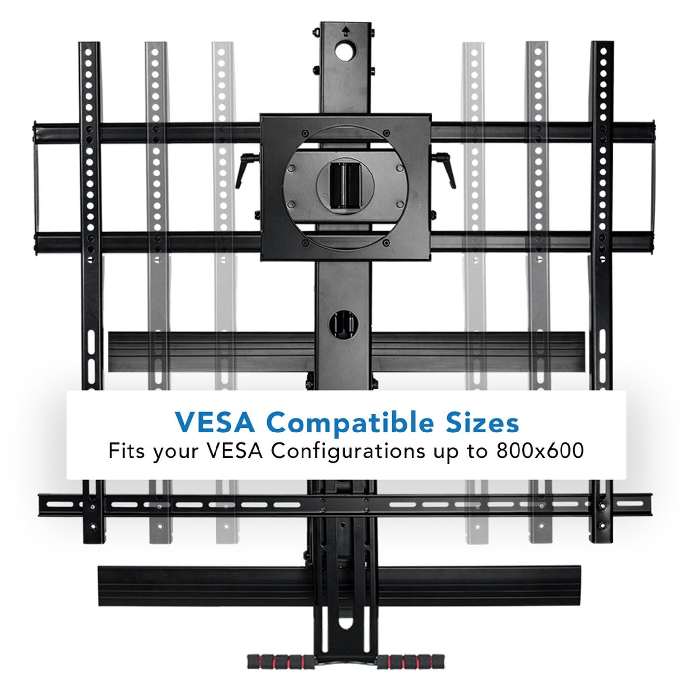 Shop Mount It Heavy Duty Fireplace Mantel Tv Mount Pull Down