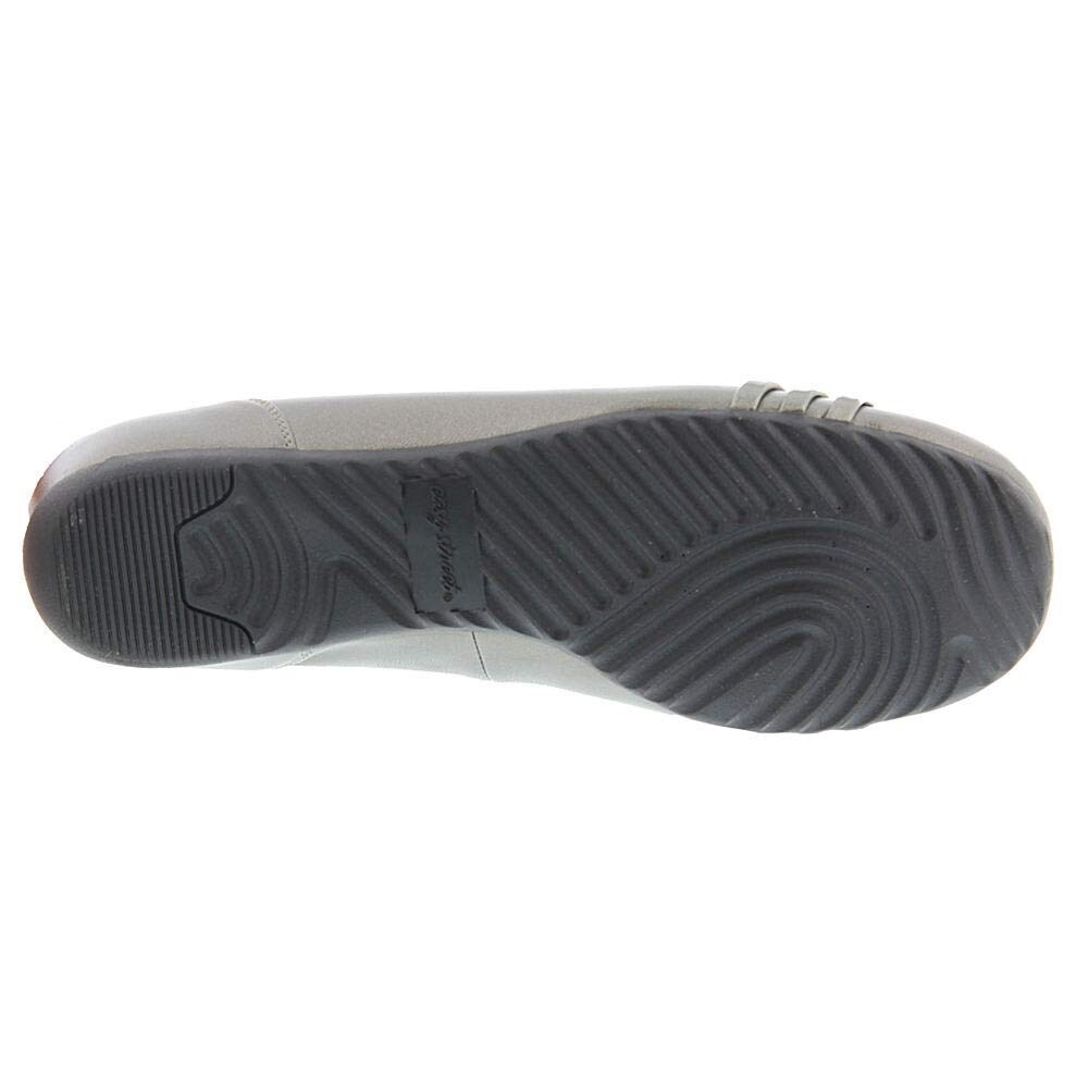 Easy Street Womens Amira Ballet Square Toe Ballet Flats