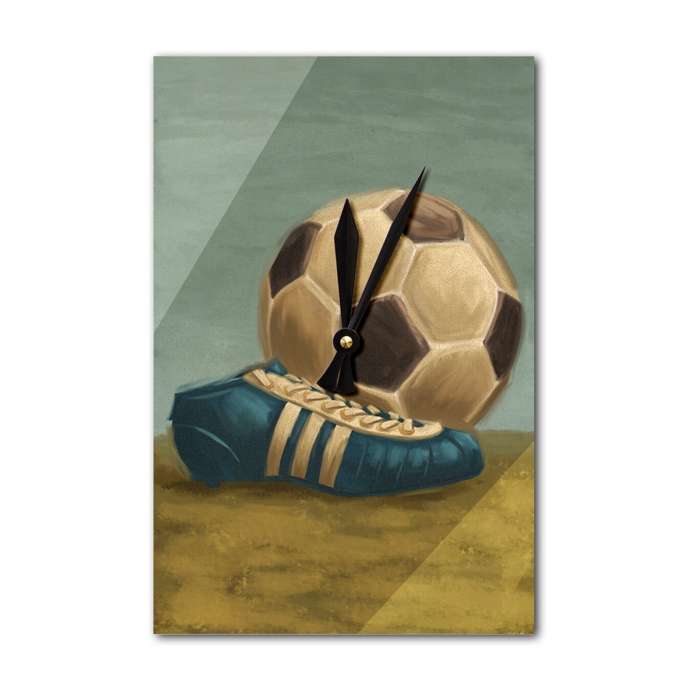 Shop Soccer Ball Cleat Oil Painting Lantern Press Artwork