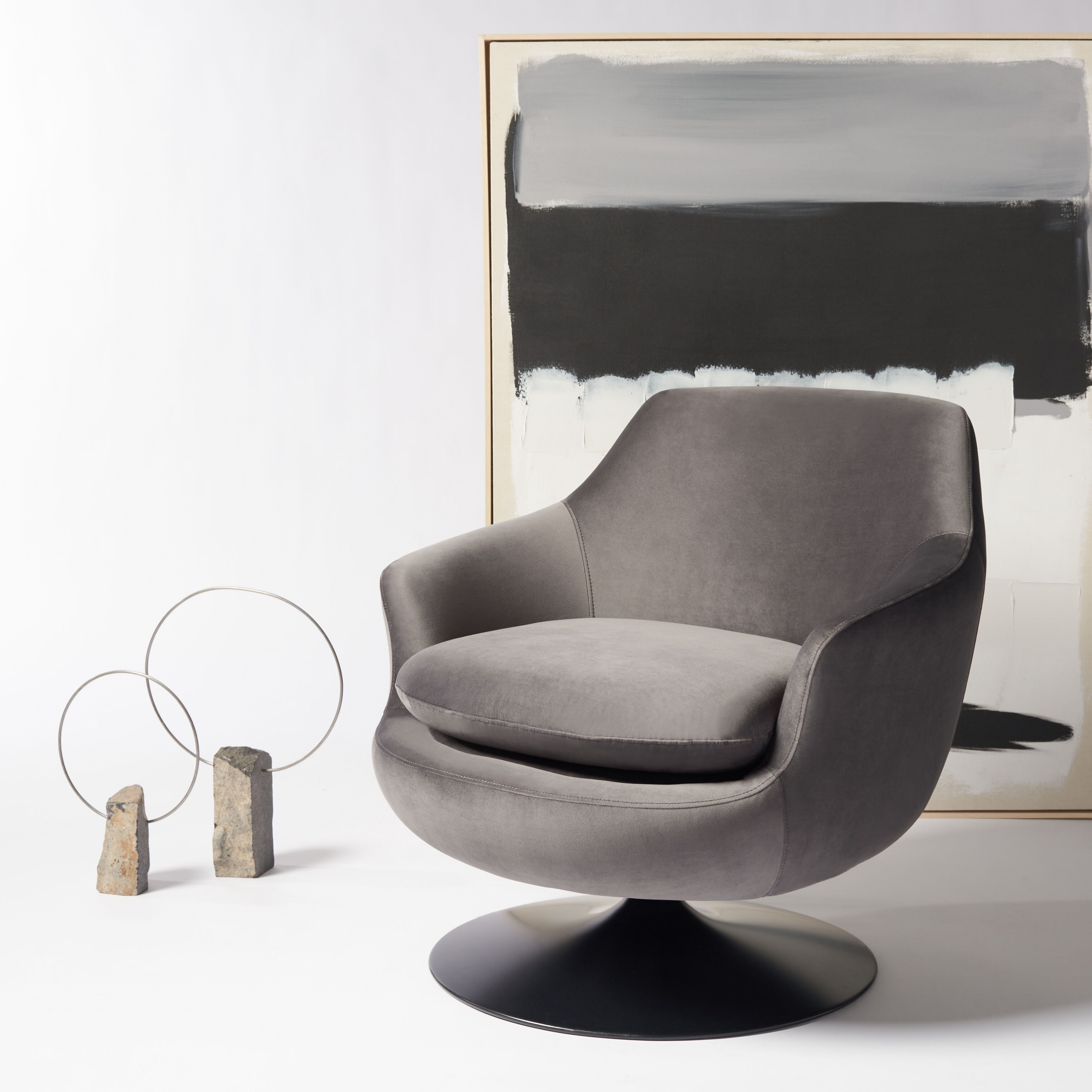 swivel accent chair