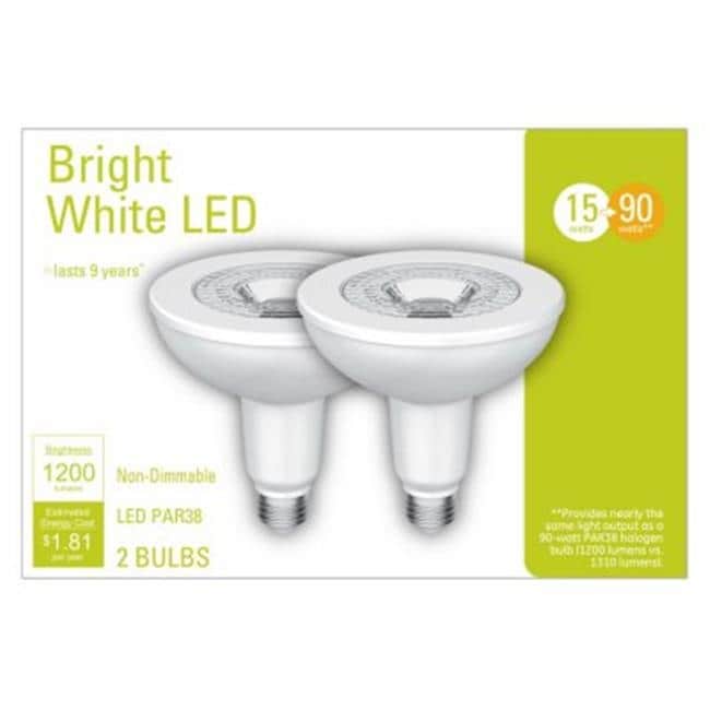 Ge 235074 15w Par38 Led Outdoor Flood Light Bulb Pack Of 2 Ge 235074 15w Par38 Led Outdoor Flood Light Bulb Pack Of 2 Free Shipping On Orders Over 45 26145745