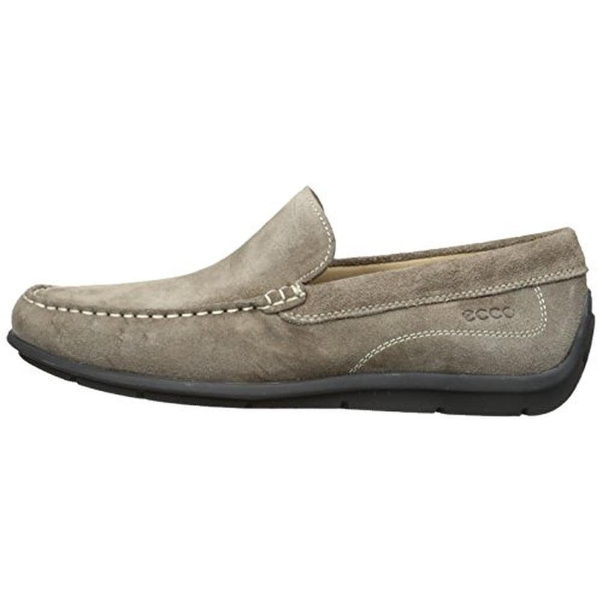 Ecco moccasin mens grey