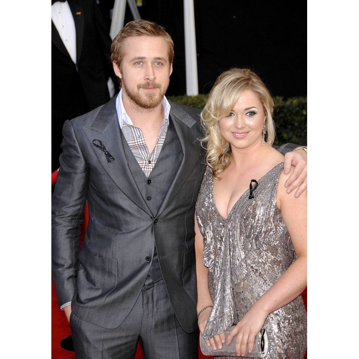 Shop Ryan Gosling Mandi Gosling At Arrivals For Arrivals 44th