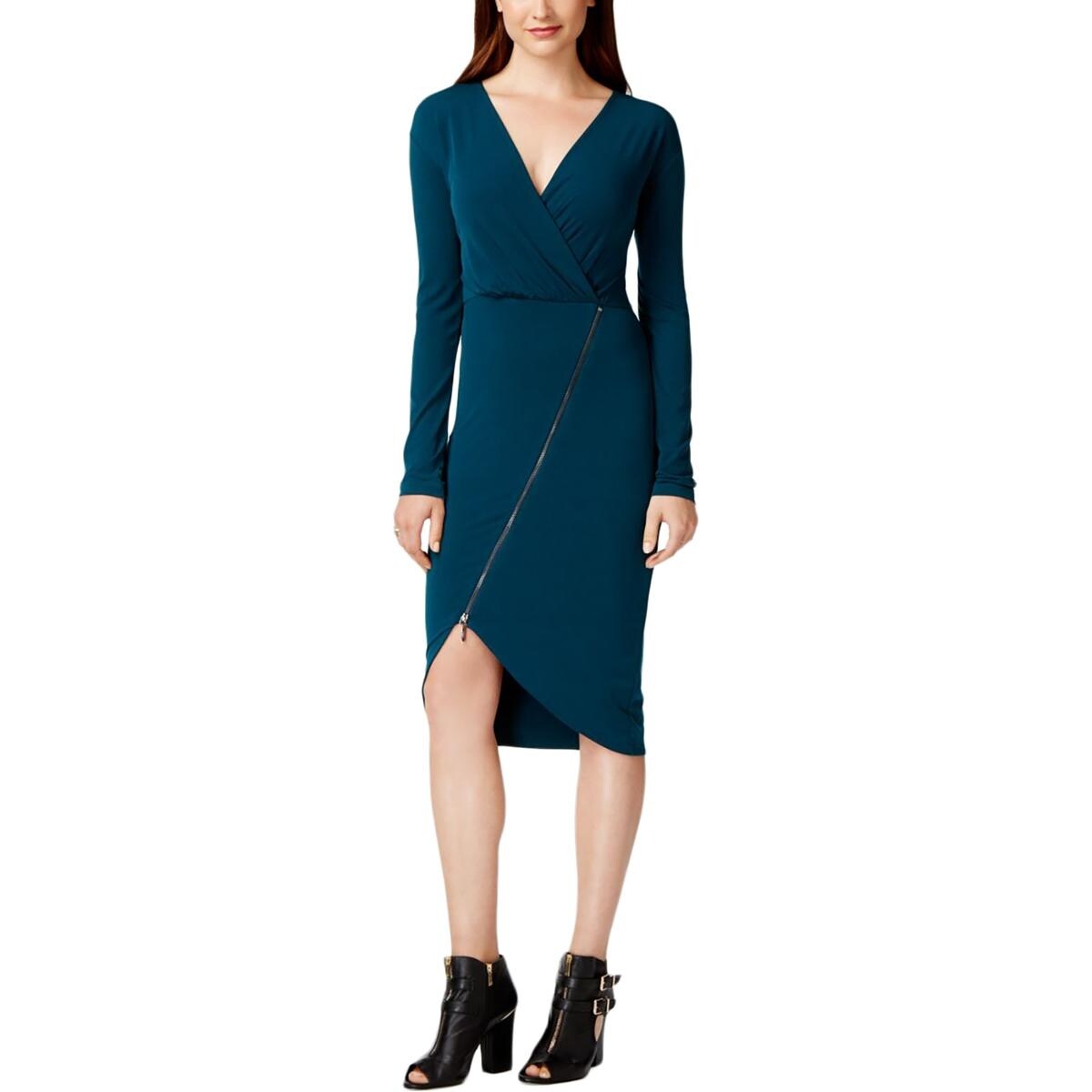 Asymmetrical Zipper Dress
