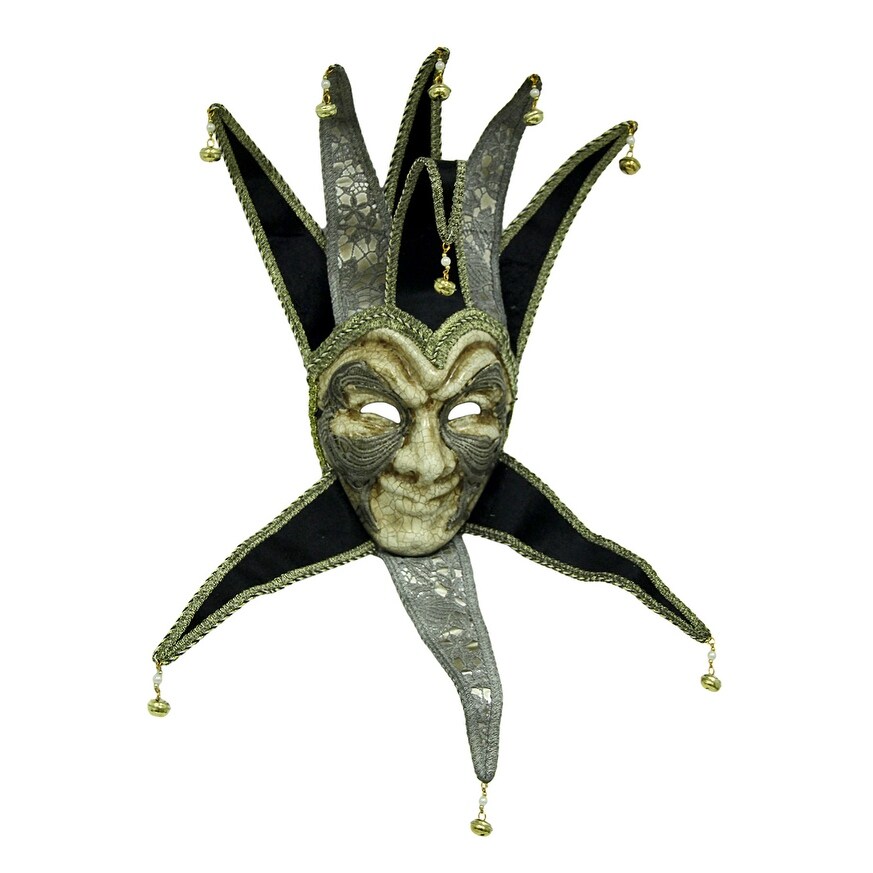 Shop The Grand Fool Royal Court Jester Mask Overstock 17009609