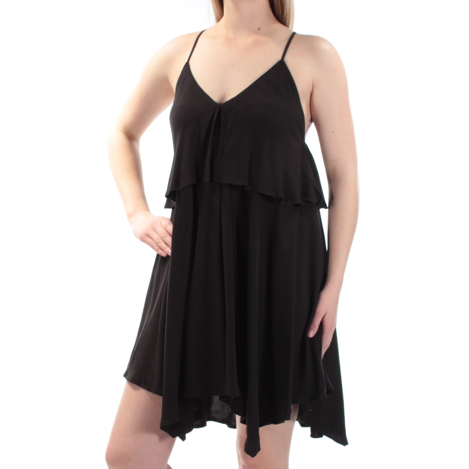 Spaghetti Strap Trapeze Dress