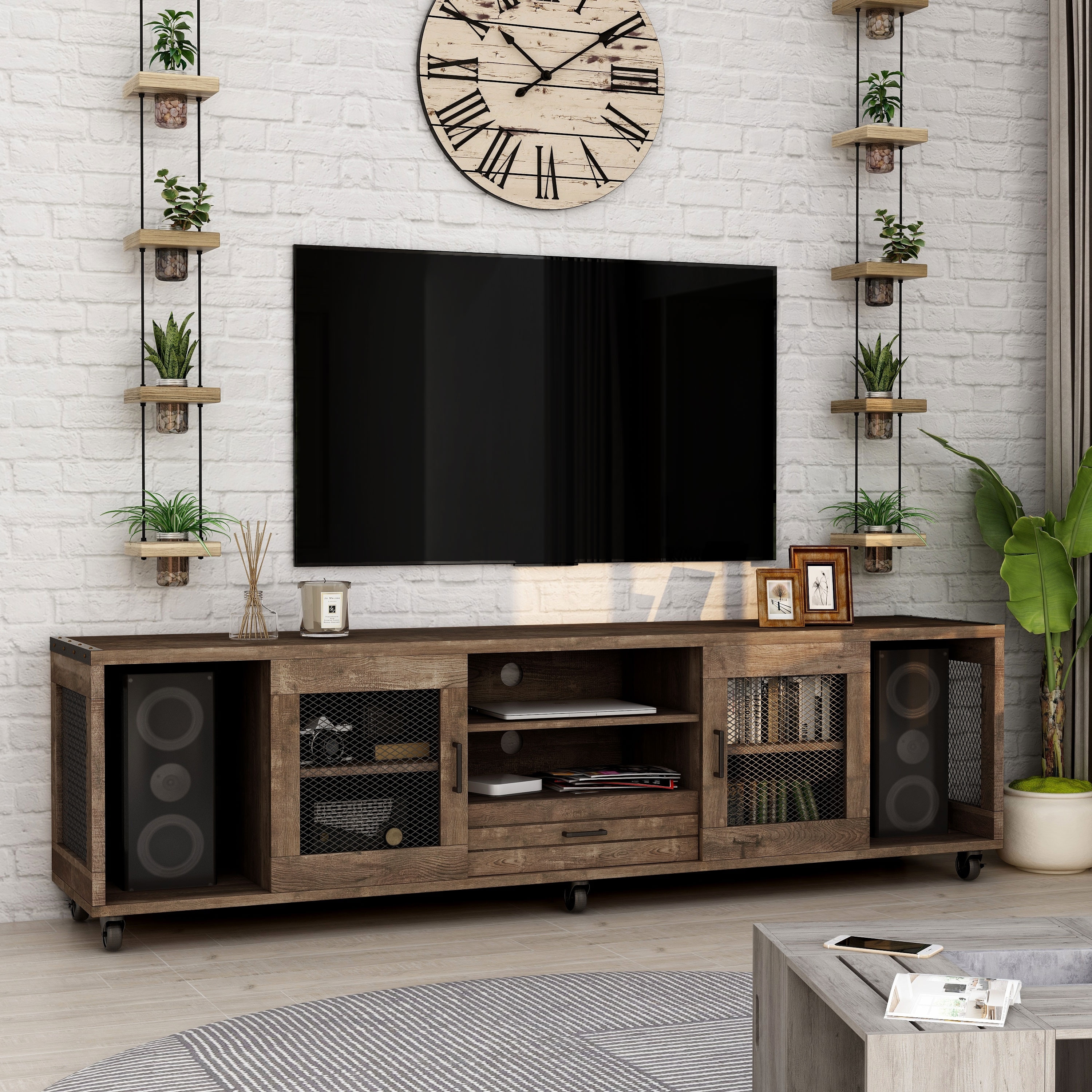 baby friendly tv stand