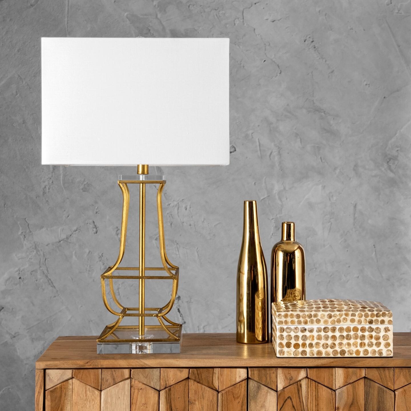 modern gold table lamp