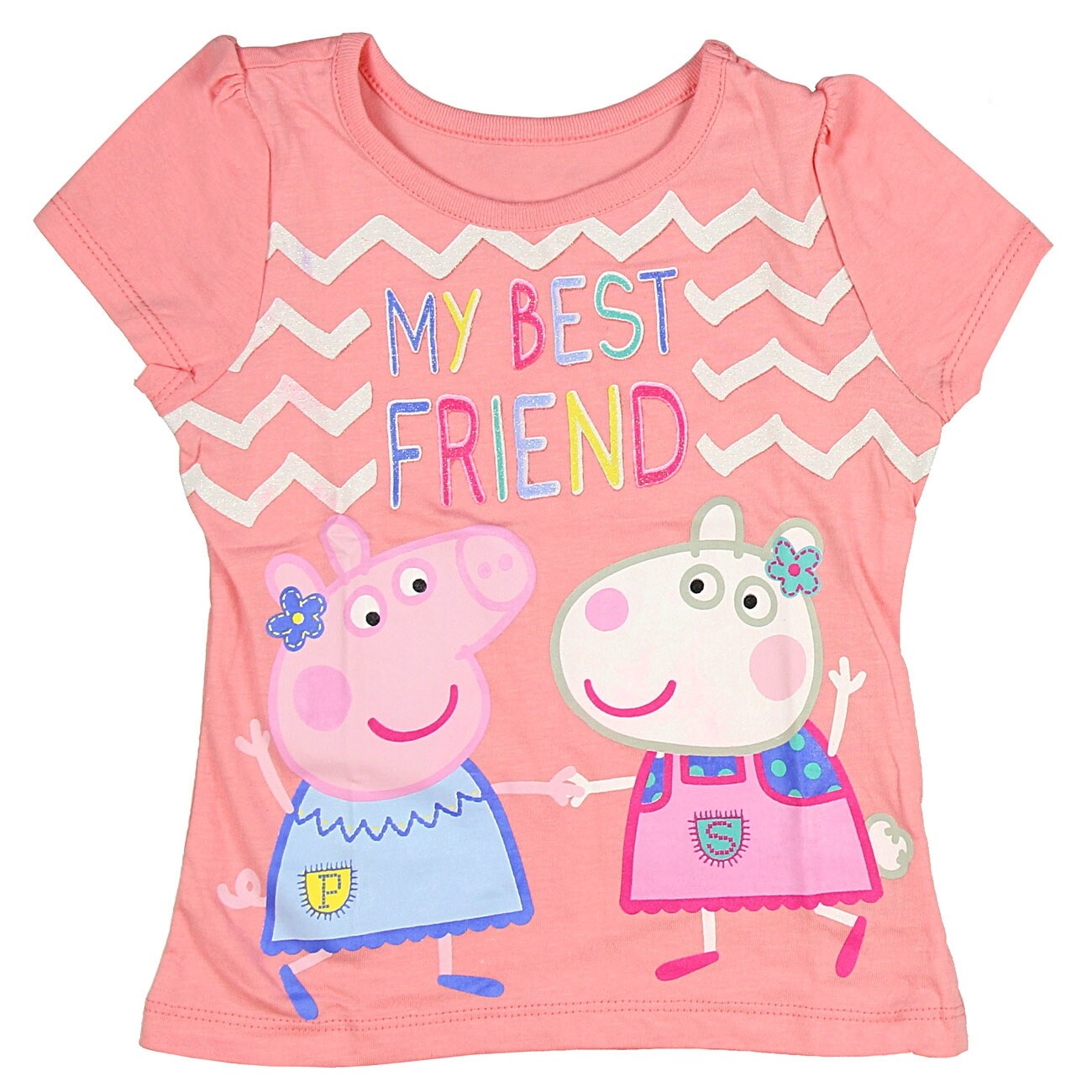 Shop Peppa Pig Little Girls Toddler T Shirts Pack Of 2