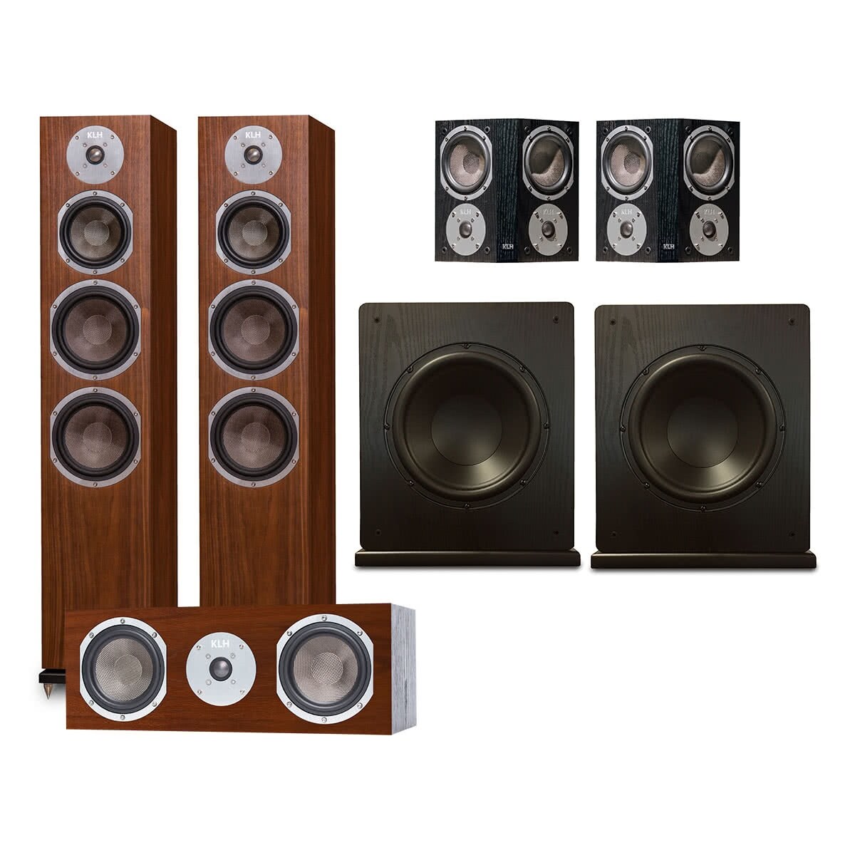 klh kendall floorstanding speakers