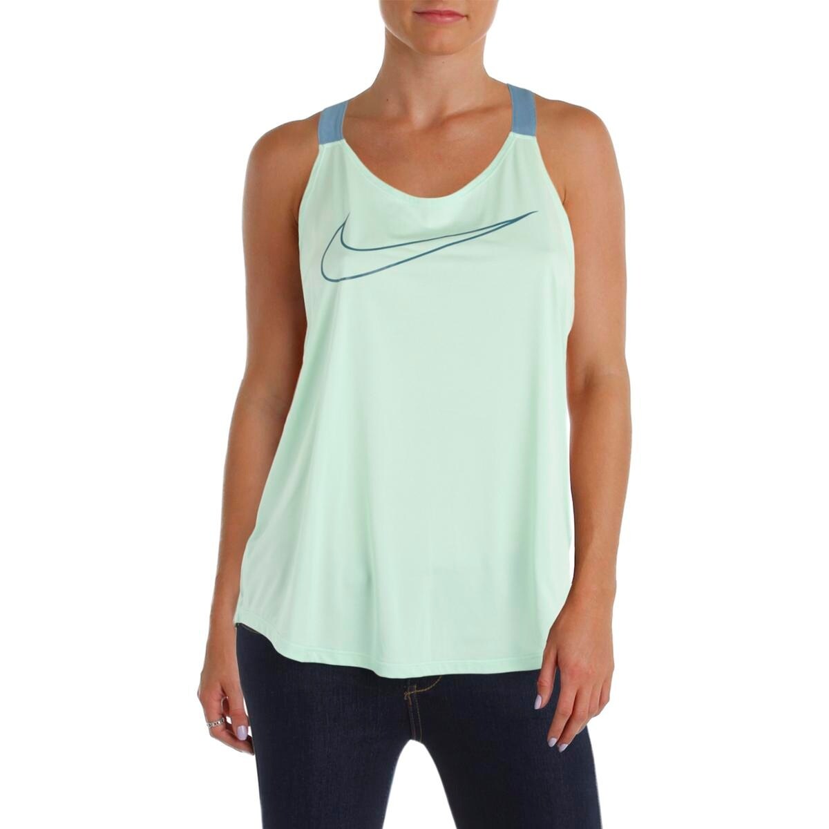 nike women's dri fit sleeveless shirts