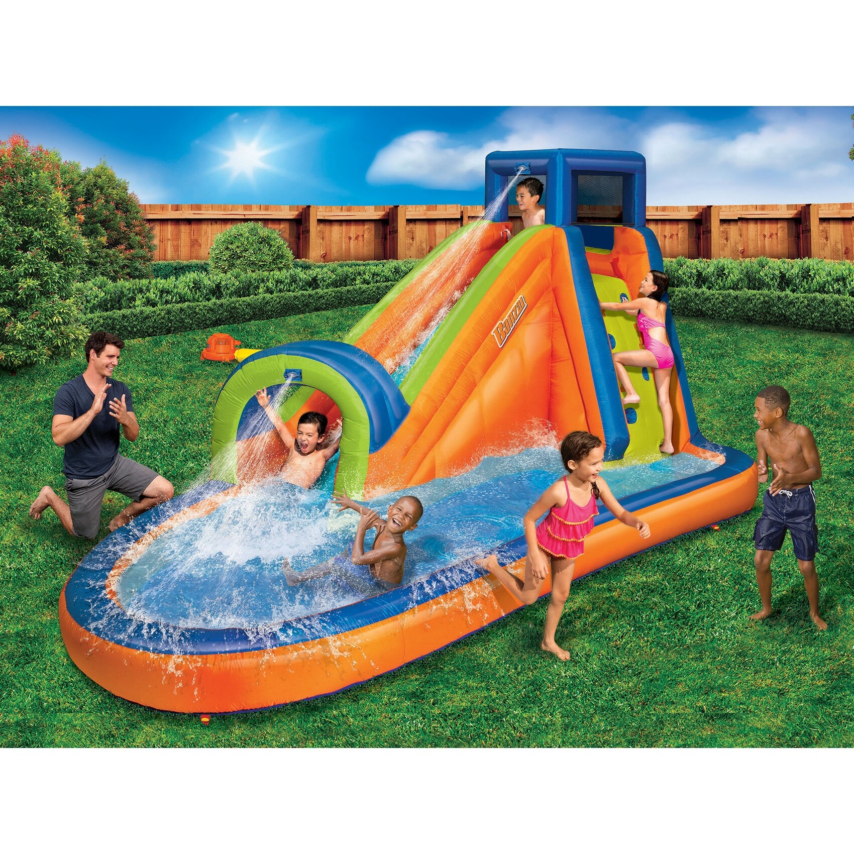 banzai water slides clearance
