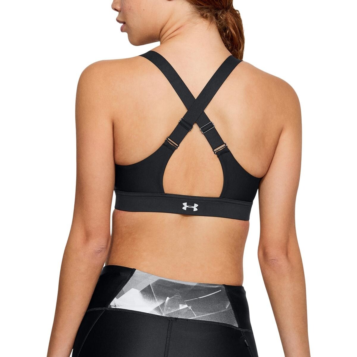 under armour front zip bra