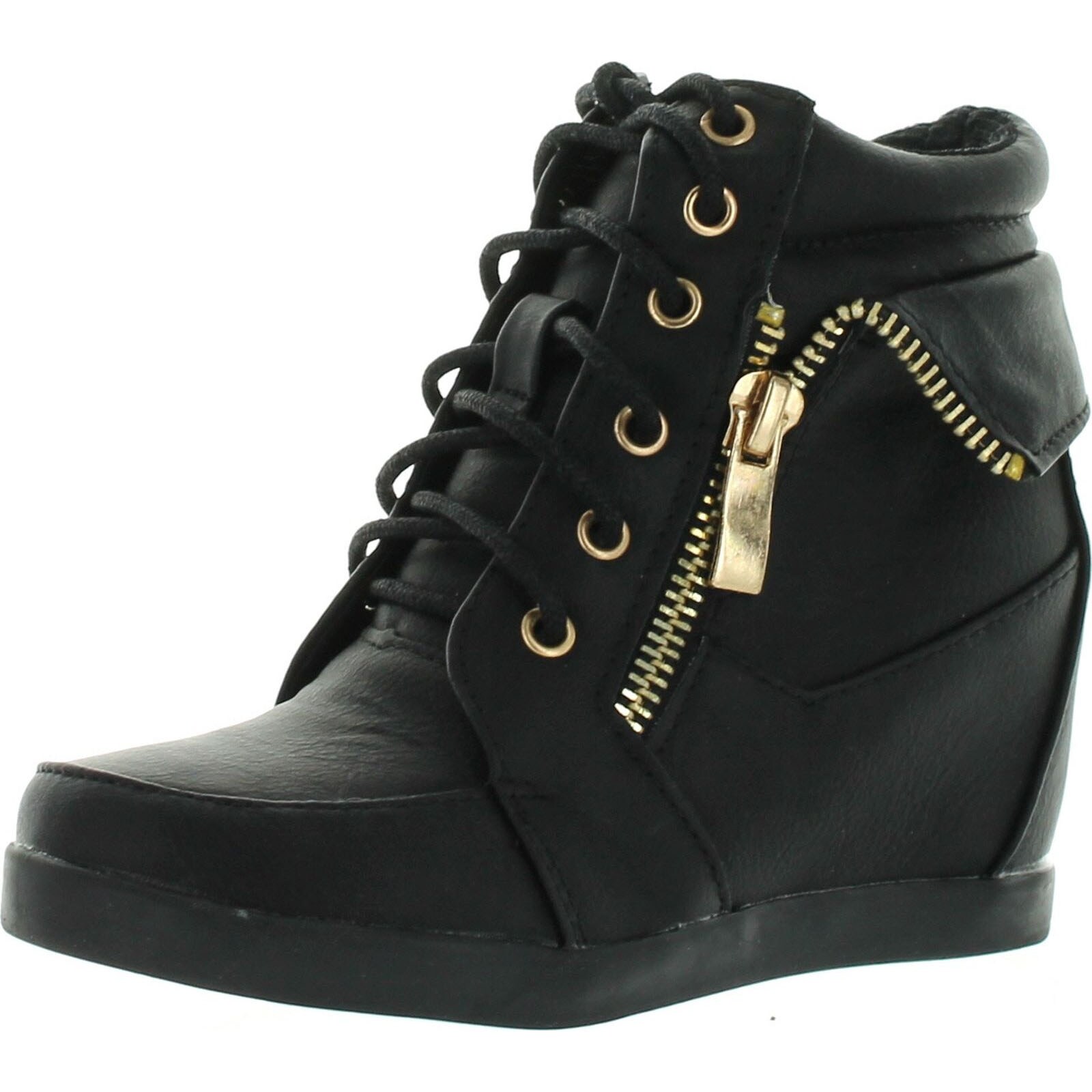 girls wedge sneakers