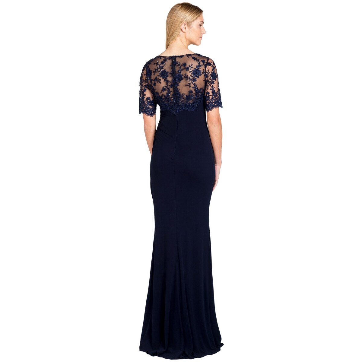 Shirred Evening Dress