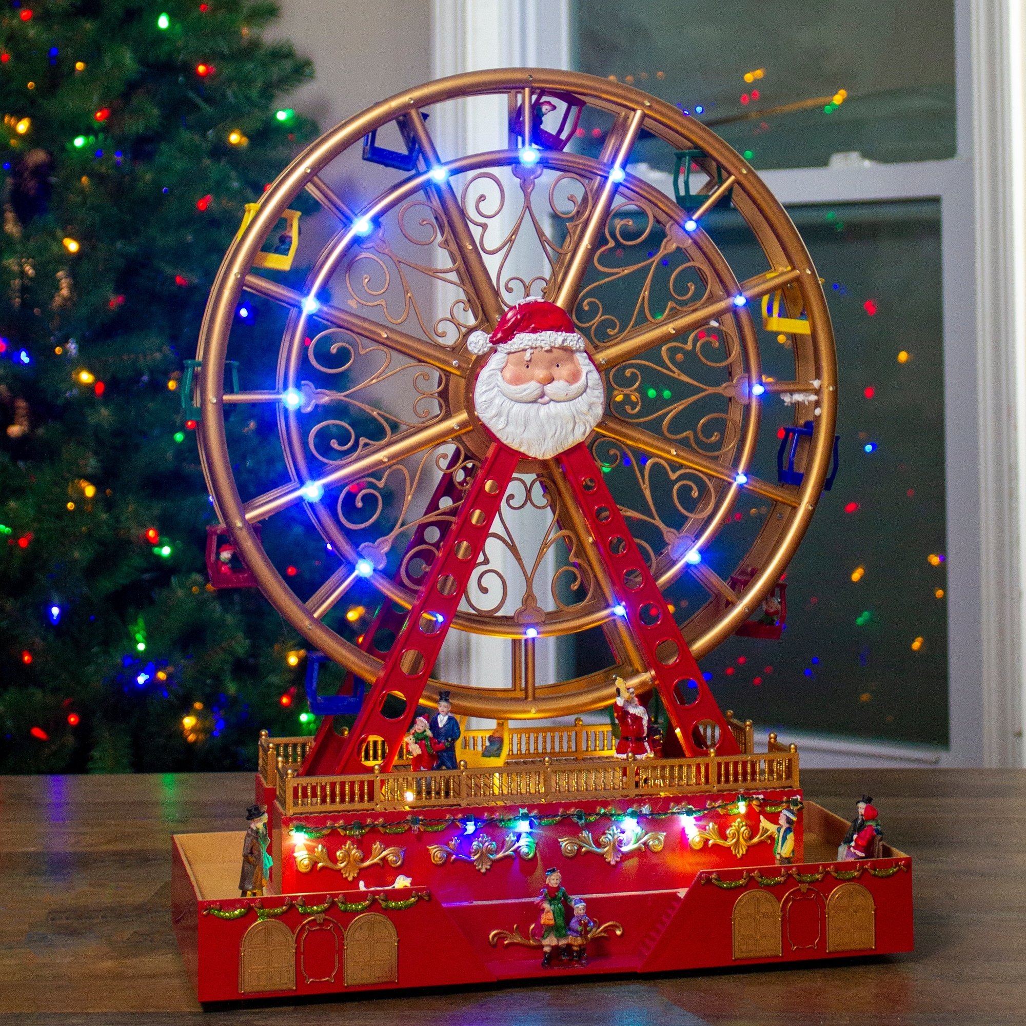 Shop 20 Led Lighted Christmas Big Spinning Ferris Wheel With