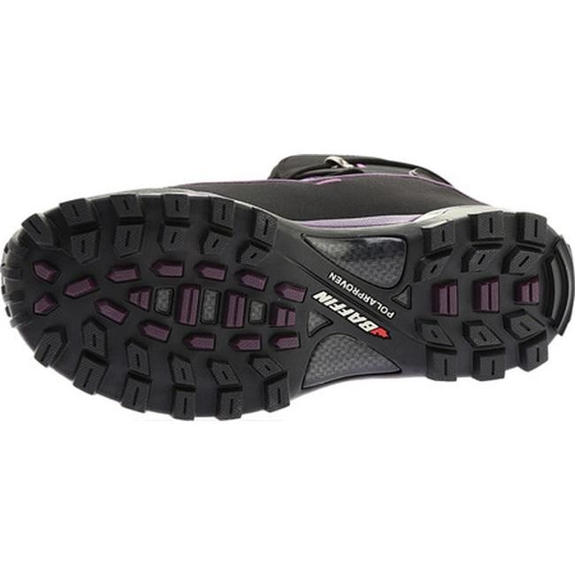 Shop Baffin Women S Snosport Snow Boot Black Plum Overstock