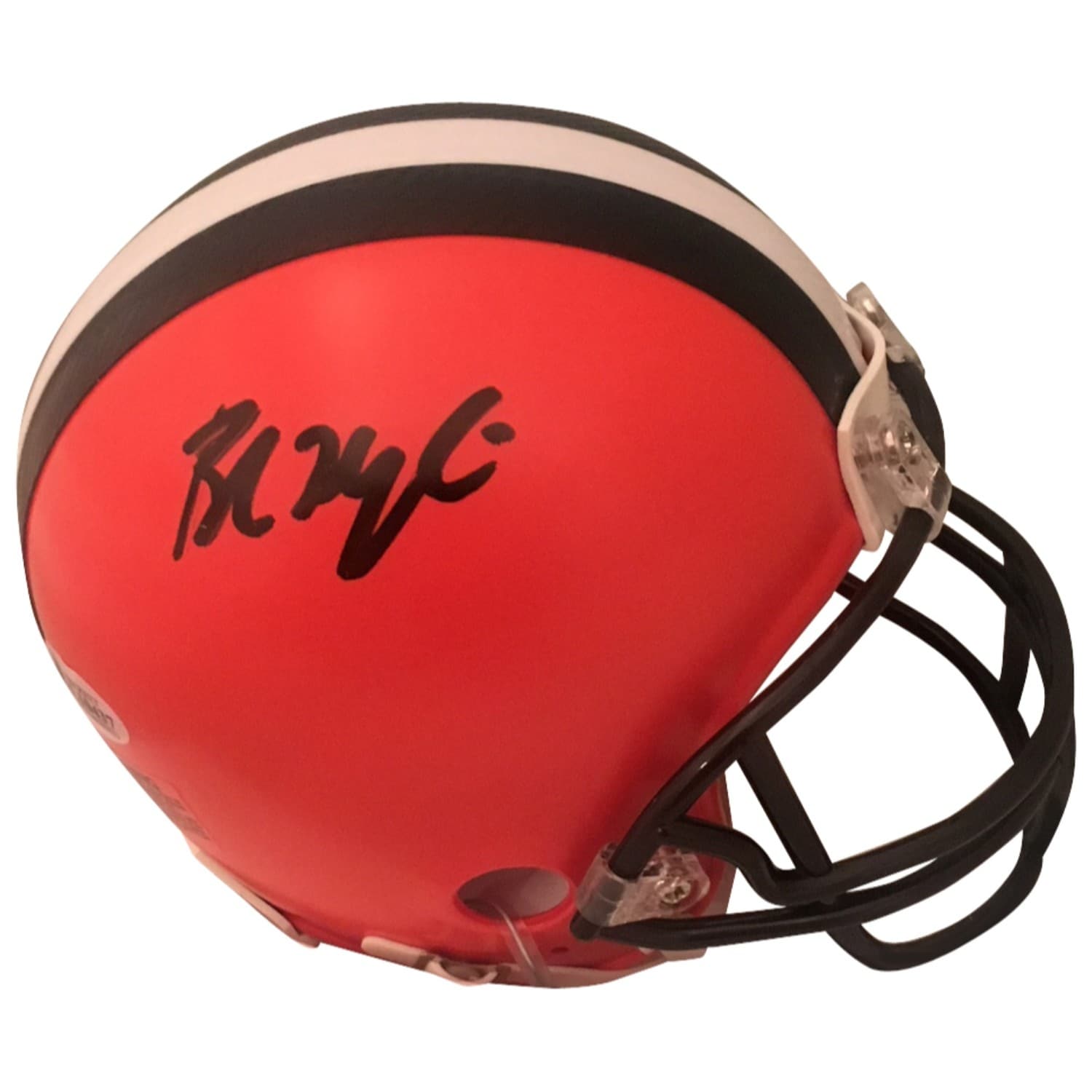 baker mayfield autographed football