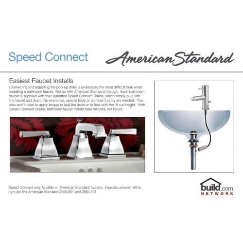 American Standard 7038 801 Tropic Widespread Bathroom Faucet With Speed Connect Technology Overstock 16319407