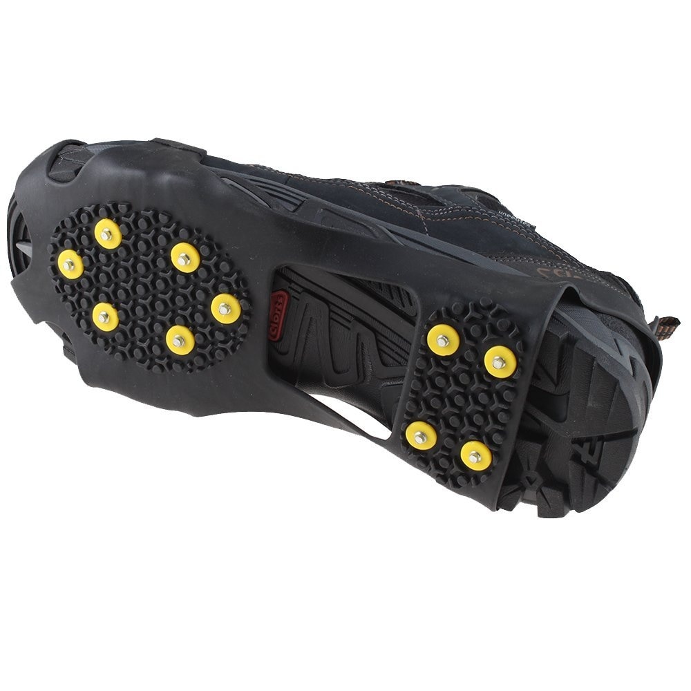 NewDoar Anti-Slip Snow Ice Traction Cleats Overshoes Studded Ice Walking shoes Covers 