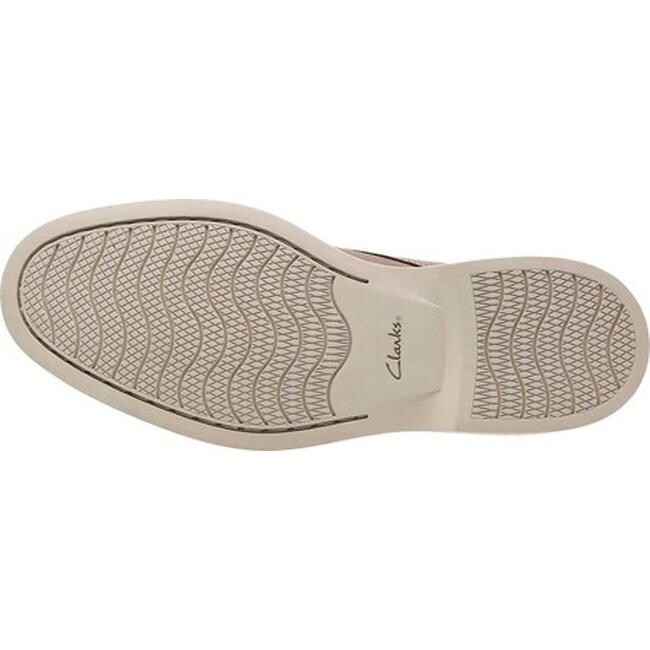 clarks atticus lace taupe nubuck