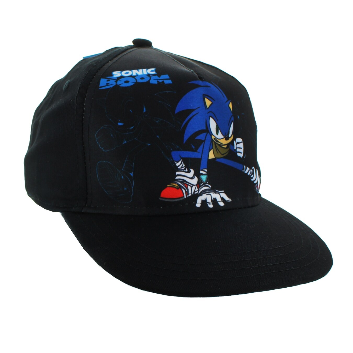 Shop Sonic The Hedgehog Sonic Boom Snapback Hat Black Pink