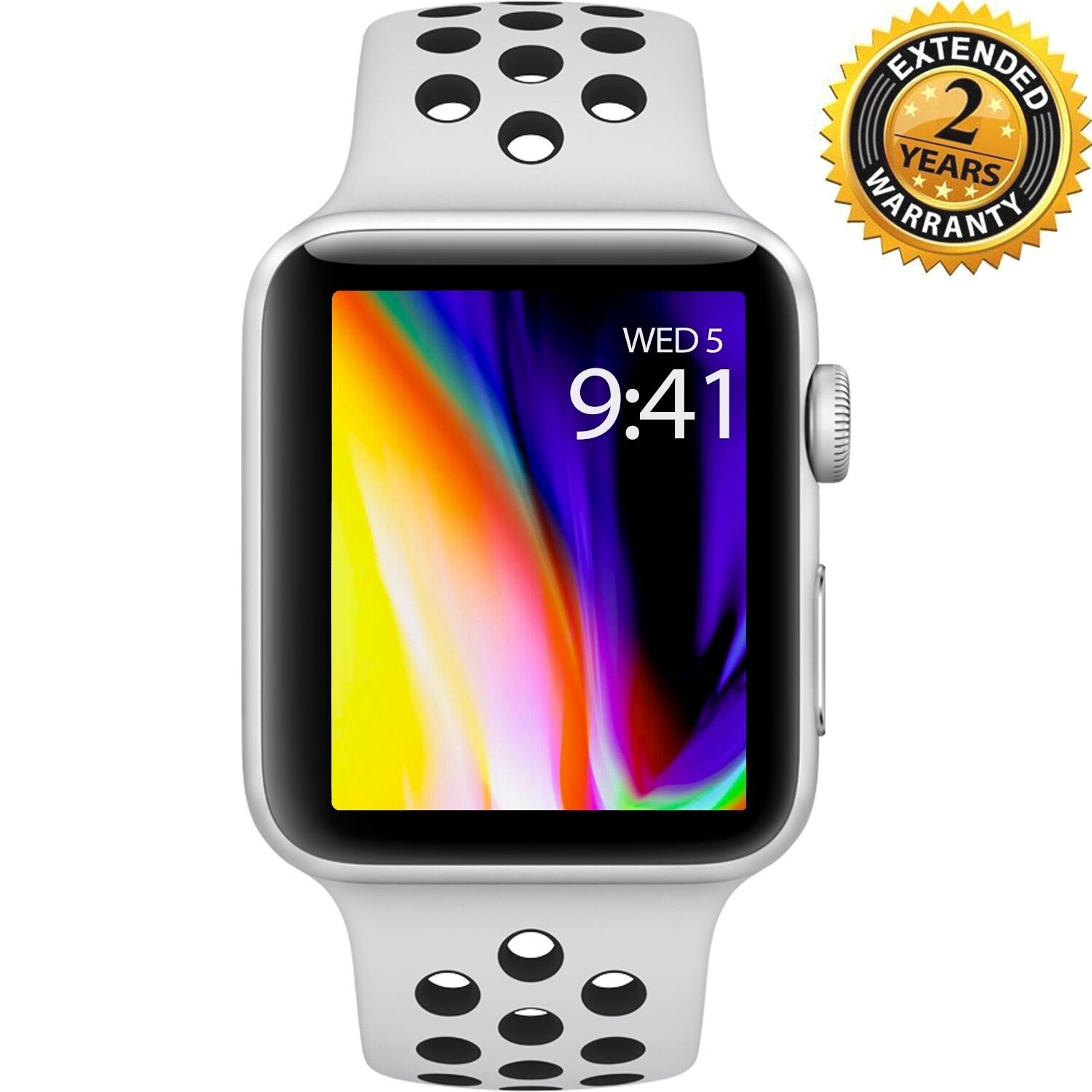 apple watch series 3 nike silver aluminum