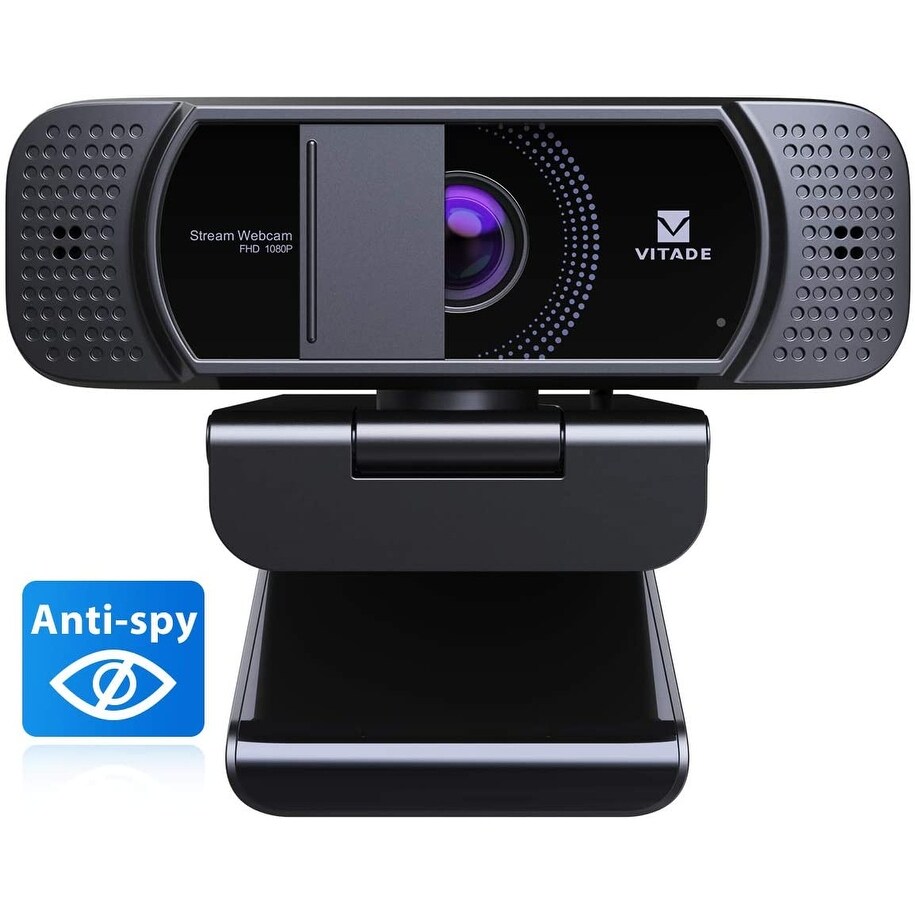 Webcam With Microphone 1080p Hd Web Camera Vitade 672 Usb Desktop Web Cam Facecam Video Cam For Streaming Gaming Conferencing Overstock 31769405