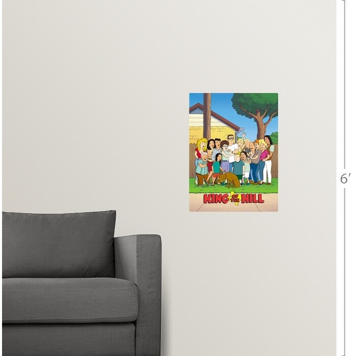 Shop Poster Print Entitled King Of The Hill Tv 1997 Multi