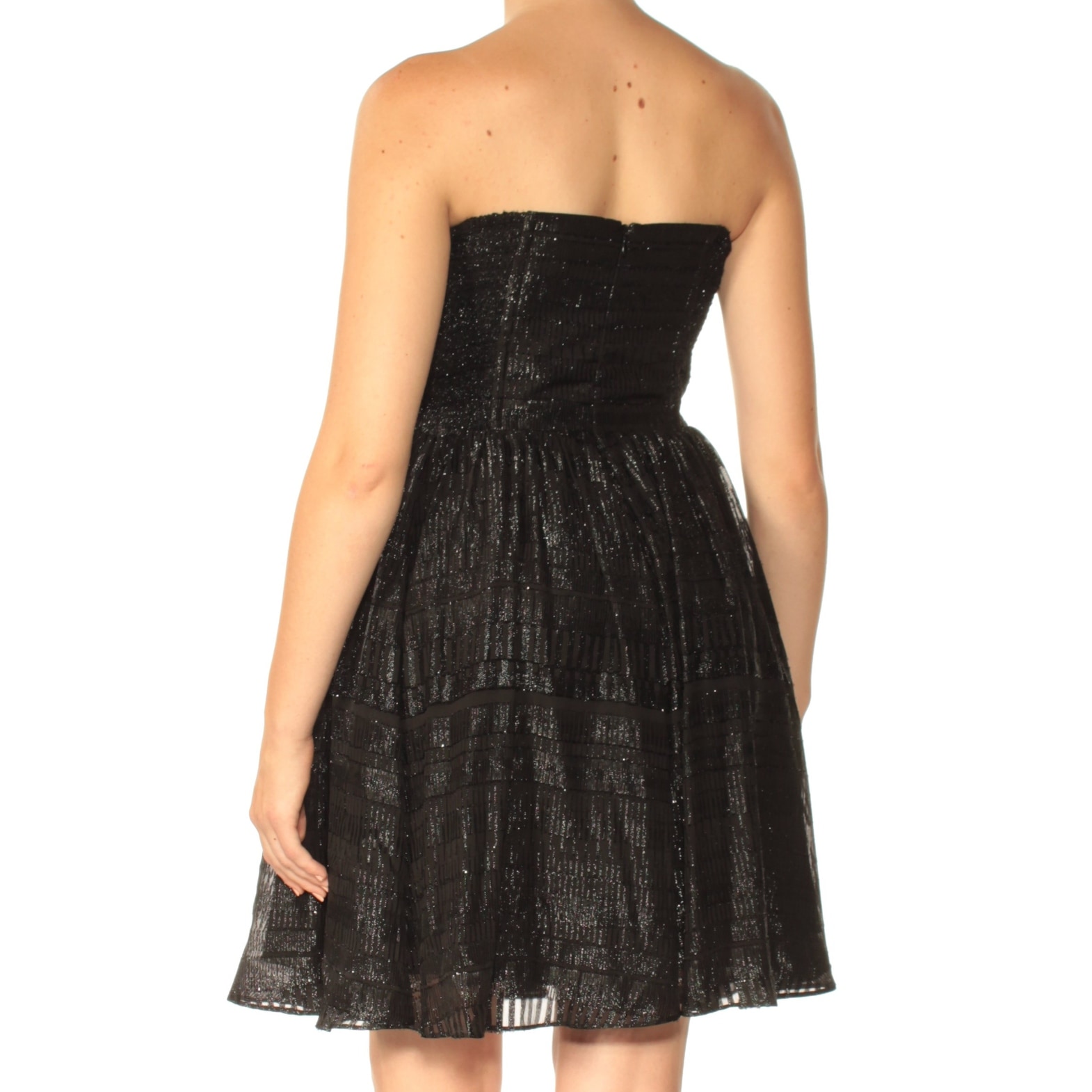 Guess Black Strapless Dress