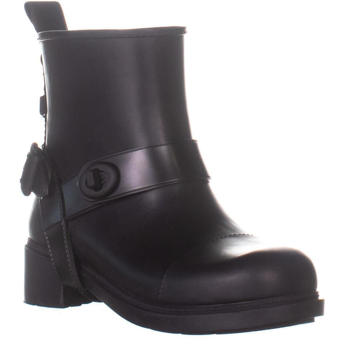 Coach moto rain boots Clearance