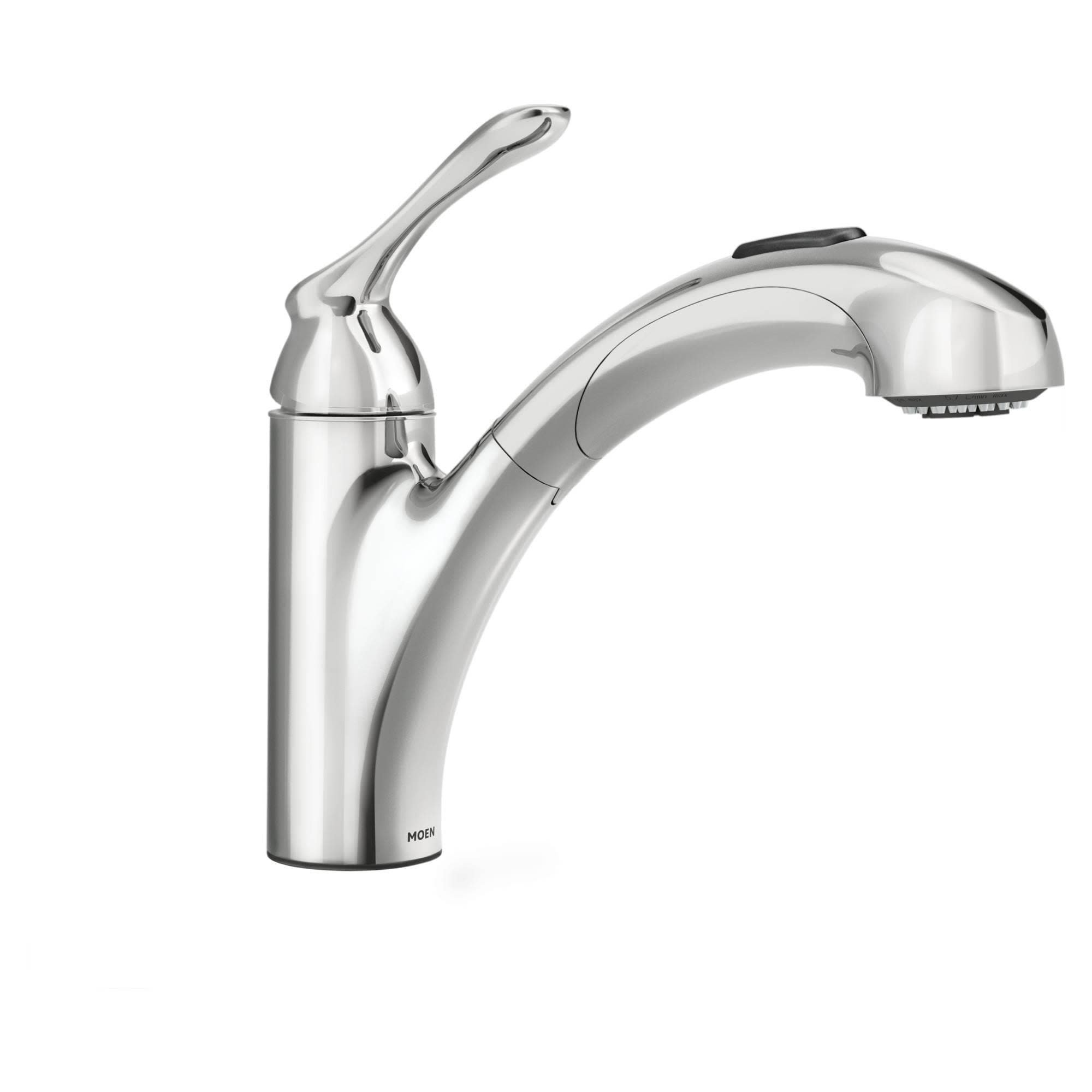 Moen 87017 Pullout Spray Kitchen Faucet From The Banbury Moen 87017 Pullout Spray Kitchen Faucet From The Banbury Collection