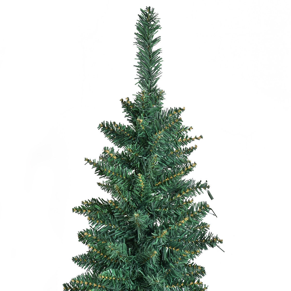 shop costway 7ft pvc artificial pencil christmas tree slim w stand home holiday decor green free shipping today overstockcom 18620664 - 7ft Slim Christmas Tree shop costway 7ft pvc artificial pencil christmas tree slim w stand home holiday decor green free shipping today overstockcom 18620664 - 7ft Slim Christmas Tree