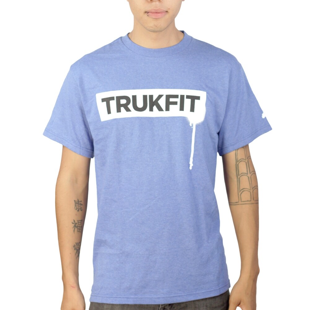 Shop Trukfit Original Drip Men S Blue T Shirt Overstock 17067222