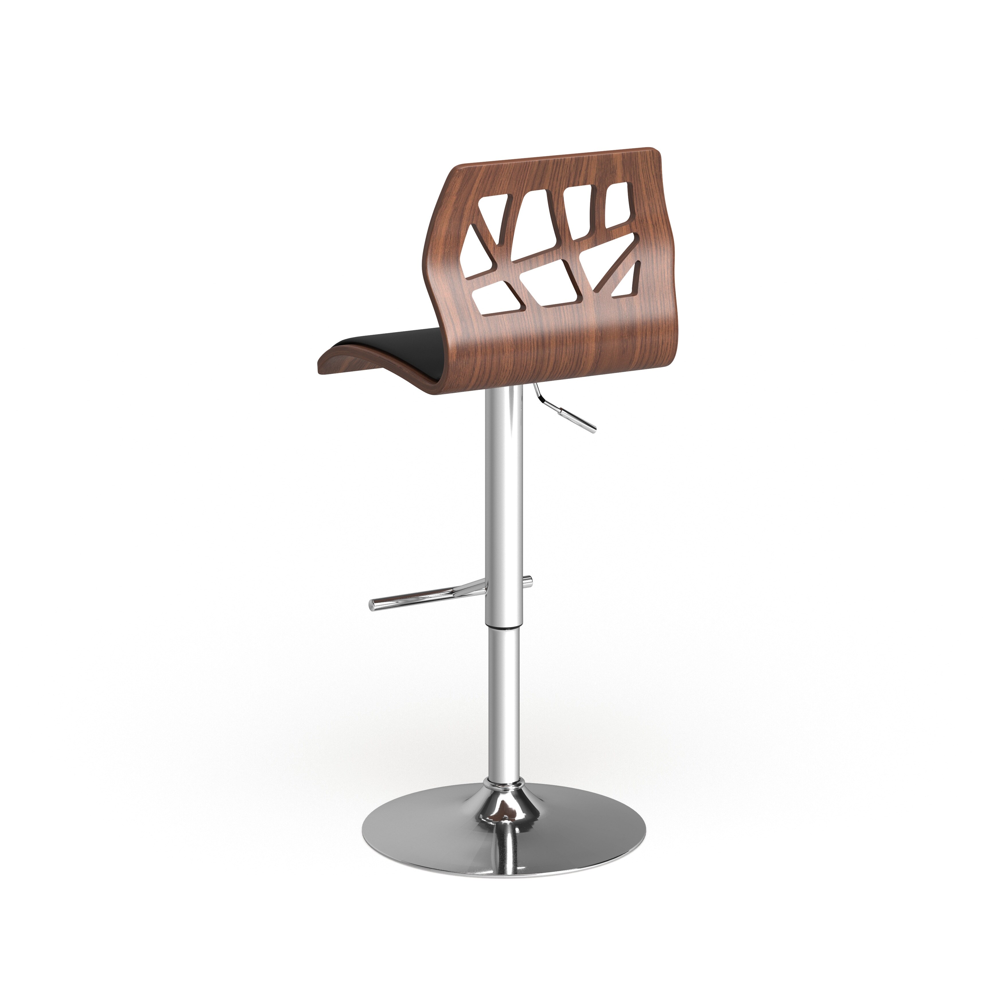Carson Carrington Sala Mid Century Modern Walnut Wood Adjustable Barstool N A Overstock Carson Carrington Sala Mid Century Modern Walnut Wood Adjustable Barstool N A Overstock