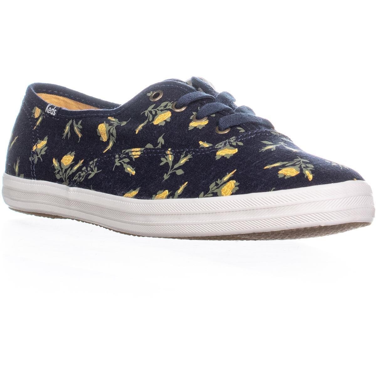 grey keds with yellow laces