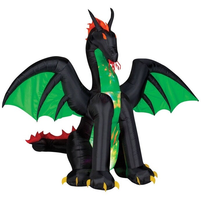 Shop Gemmy 55800 Halloween Inflatable Dragon 6 H Overstock