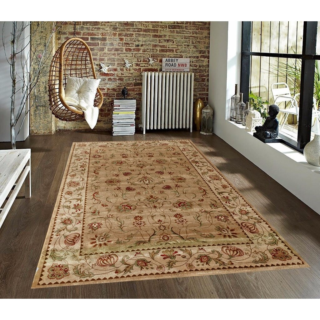 Shop 24x4 4x6 5x7 Beige Cream Brown Red Green Traditional Persian