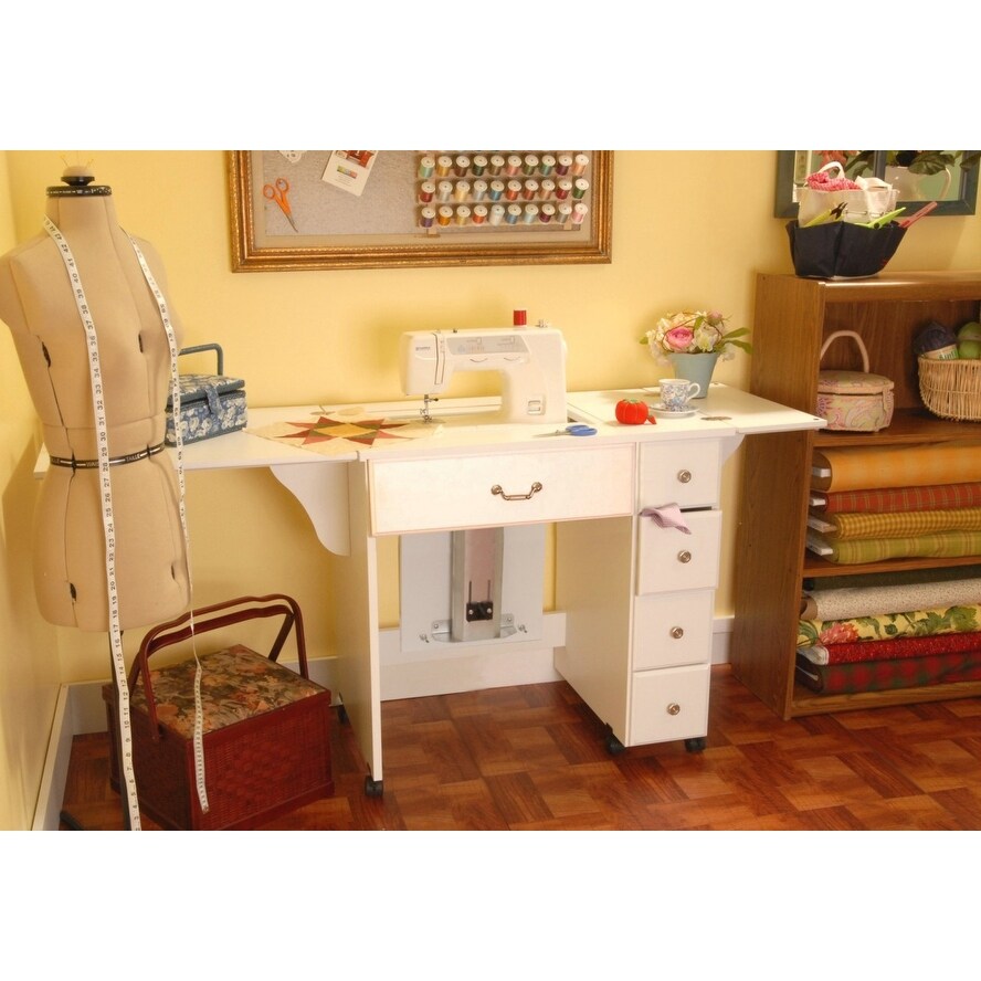 Arrow 98901 Auntie Em Sewing Cabinet White Free Shipping Today Arrow 98901 Auntie Em Sewing Cabinet White Free Shipping Today