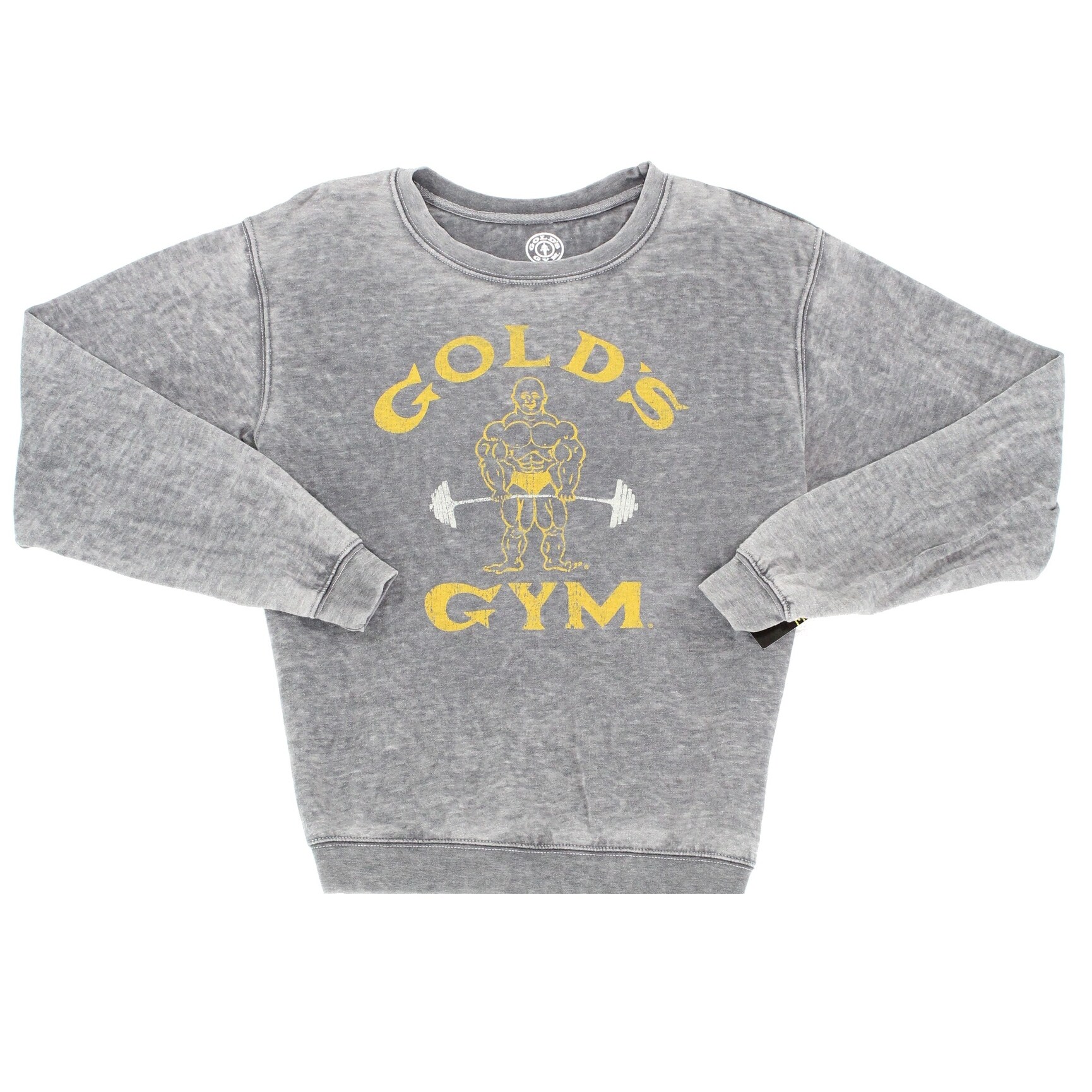 gold's gym crewneck sweatshirt