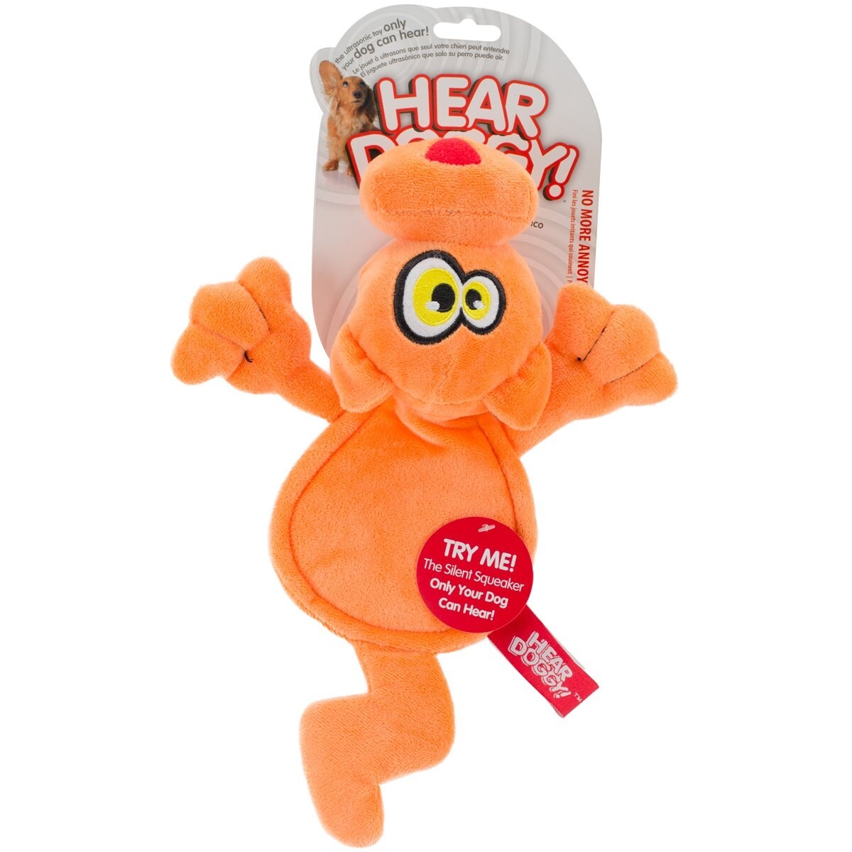hear doggy ultrasonic plush toys
