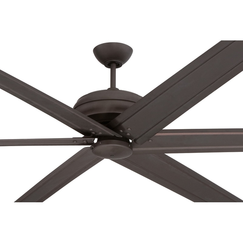 Craftmade Col966 Colossus 96 6 Blade Indoor Outdoor Ceiling Fan Remote And Blades Included
