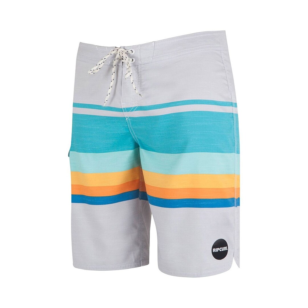 Shop Rip Curl Blue White Mens Size 32 Colorblock Board Surf Shorts