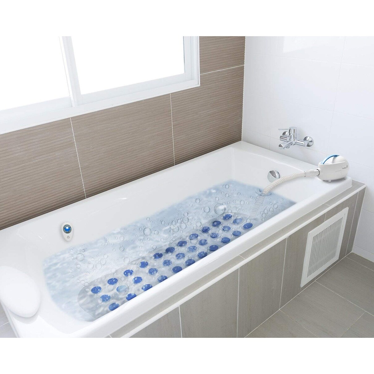 Shop Ivation Bubble Bath Massage Mat Full Body For Relaxing Bath