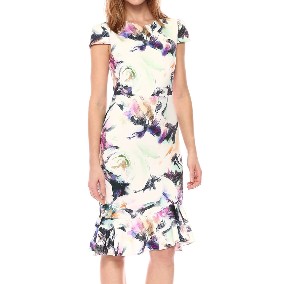 Betsey Johnson Floral Sheath Dress