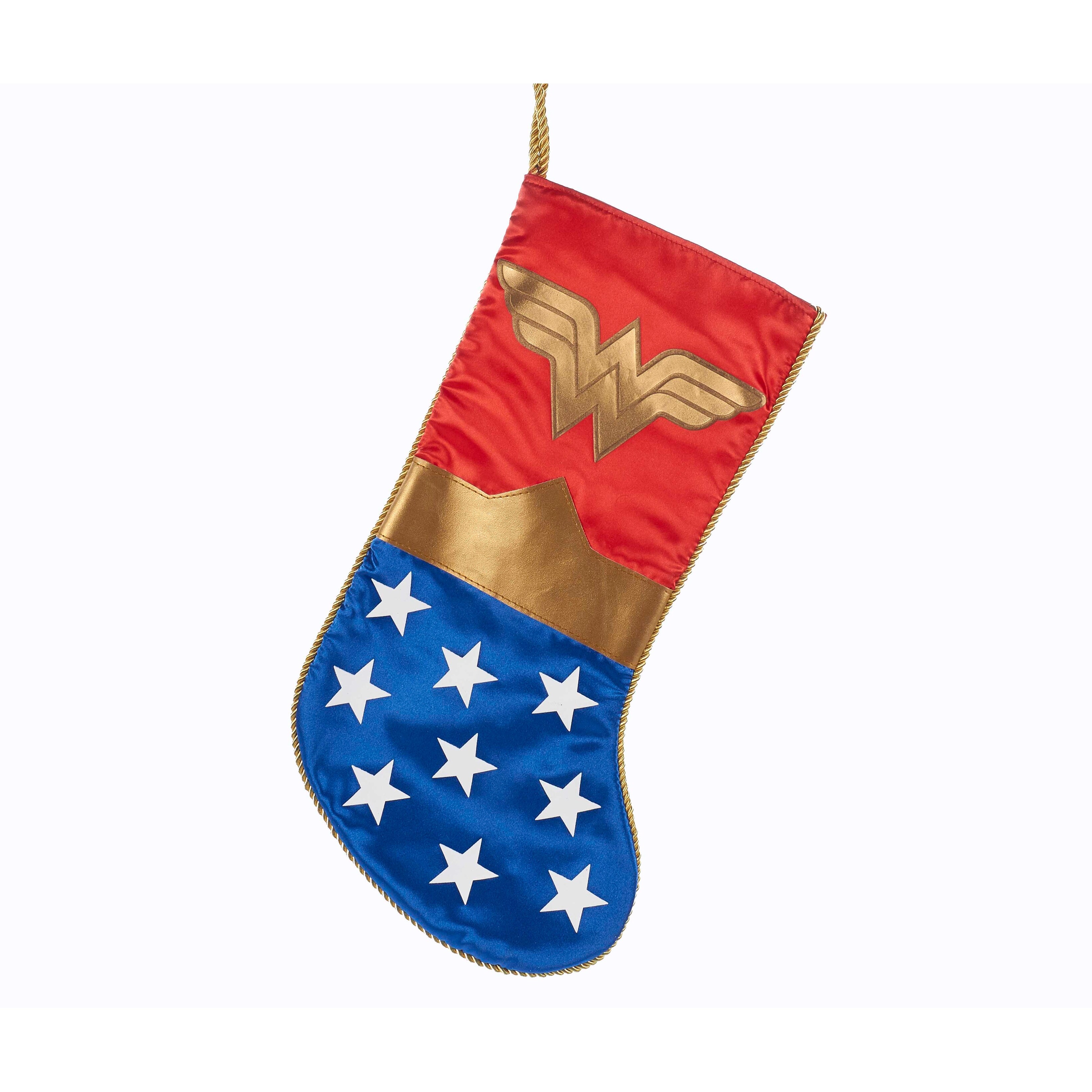 Shop Dc Comics Wonder Woman Logo 19 Stocking Overstock 18681797